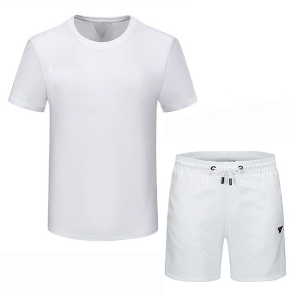 

mens designers tracksuits summer suits 22ss fashion shark t shirt seaside holiday shirts shorts sets man s 2022 luxury set outfits sportswea, Gray