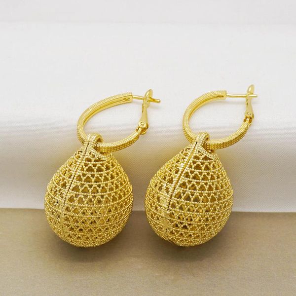 

fashion statement earrings big geometric earrings for women dangle drop modern female jewelry, Silver