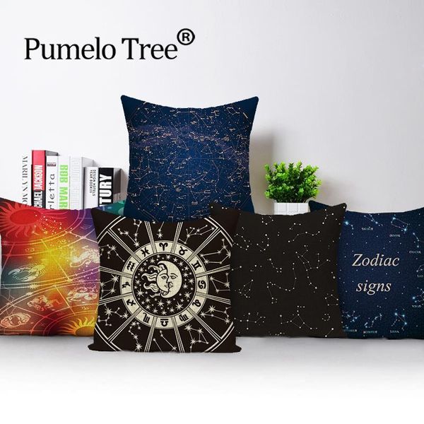 

nordic cover cushion covers starry space home decoration pillows case sofa pillow cases print farmhouse cushion cover 45x45cm