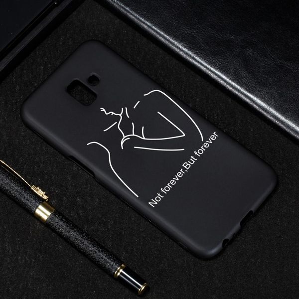 

distance painted pattern soft tpu case for galaxy j6