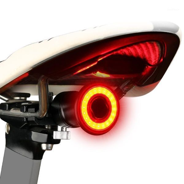 

bicycle smart bike taillight rechargeable mtb road waterproof rear light1