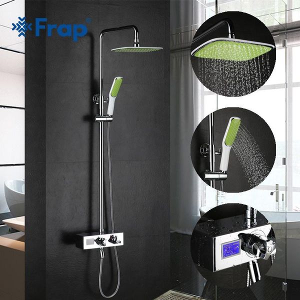 

thermostatic chrome bath yld1122 wall brass new frap shower head set faucets finish bathroom mounted square with mixer wmtxav dh_niceshop