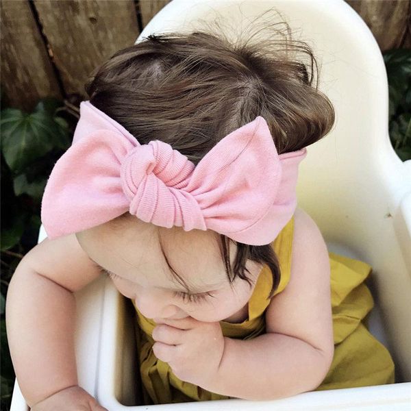 

новорожденные девочки ободки чистый хлопок продано цвет bowknot младенца голова аксессуары новорожденному девушки прекрасные лучший видимост, Slivery;white