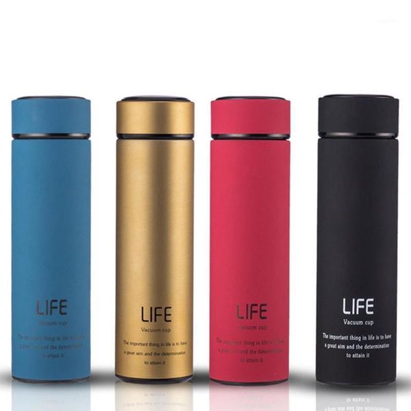 

water bottles 420ml life stainless steel vacuum bottle thermal coffee cup insulate highgrade office car business1