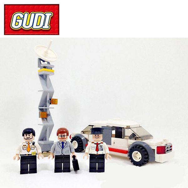 

gudi 8911 city airport vip private jet plane 334pcs building block sets kids diy bricks educational toys for children gift jlllec bdetrade