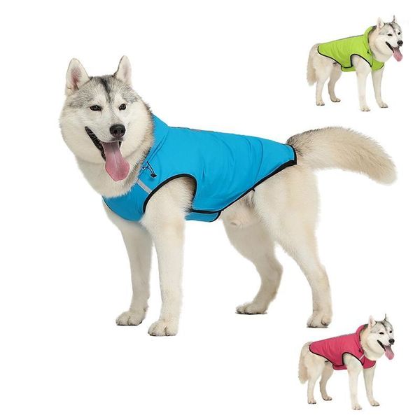

dog raincoat hooded rain jacket jumpsuit waterproof pet clothes safety rainwear for pet small medium large dogs puppy doggy1