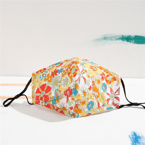 

protective masks face shipping fashion washable cotton print mask reusable breathable anti dust cycling mouth p36he