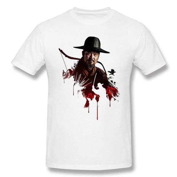 

спорт официальный смешные t-shirt men casual cotton t shirt graphic tee королевство seson 2 корея zombie tv серии crew neck top бесплатная д