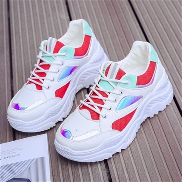 

white 2021 new female chunky-up bow for woman fashion basket shoes d14j, Black