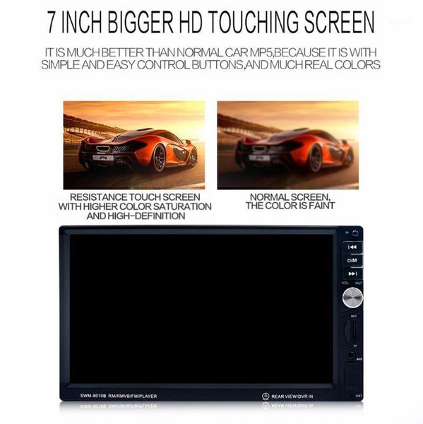 

smart bt car 7inch hd touchscreen in dash car stereo radio mp5/mp3 player fm z8281