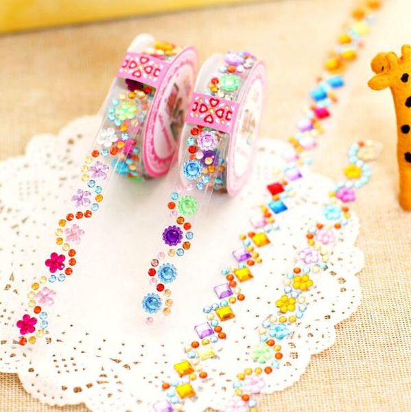 

crystal diamond stickers tape sheets diy hand craft materials scrapbook album p frame decoration 50cm gyh sqcdkr pingtoy