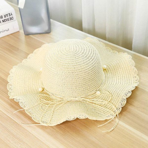 

summer handmade weave fashion sun hats women lace up large brim straw hat outdoor beach chapeu feminino wmtpxm yyysports, Black;white