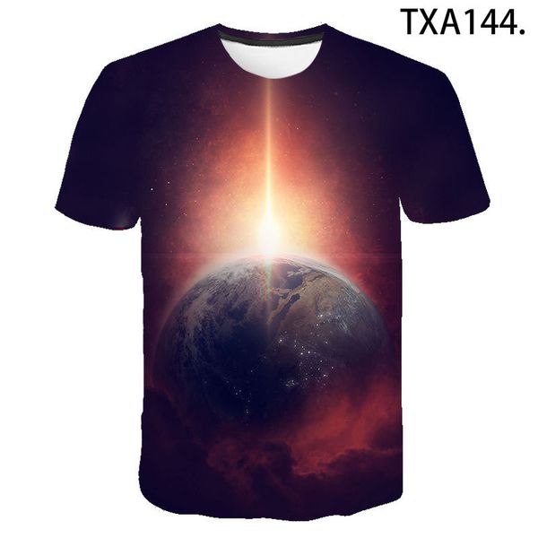 

summer universe science fiction boy girl printed cool 3d print shirts graphic humor anime men clothing