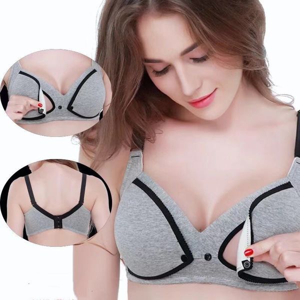

maternity nursing bras pregnant breastfeeding women underwear pregnancy breast feeding bra, Red;black