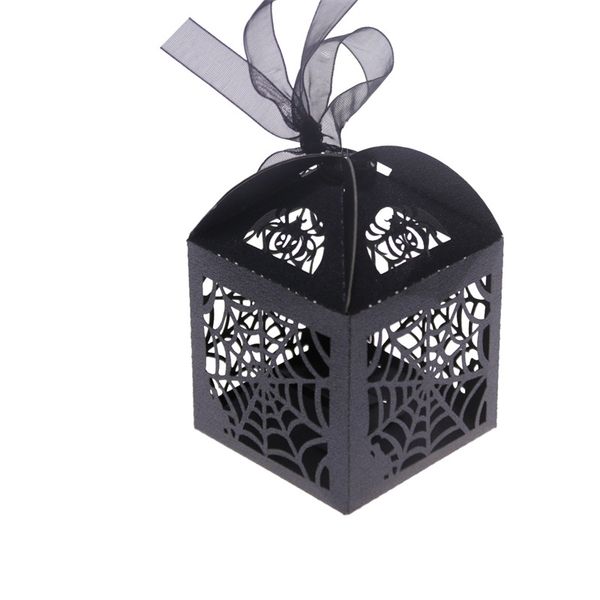 

box spider web sugar boxes hollowing out paper carving candy case black halloween series candies cases 0 38qz l1