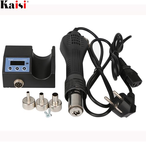 

kaisi 8858 220v/110v portable heat air gun bga rework solder station better hand-held air blower 700w