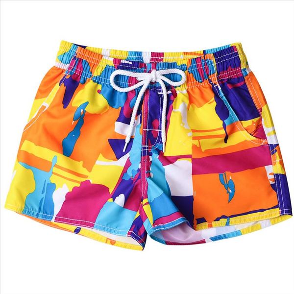 

fashion mens shorts for the beach swim trunks quick dry beach surfing running swimming watershort sungas masculinas praia, White;black