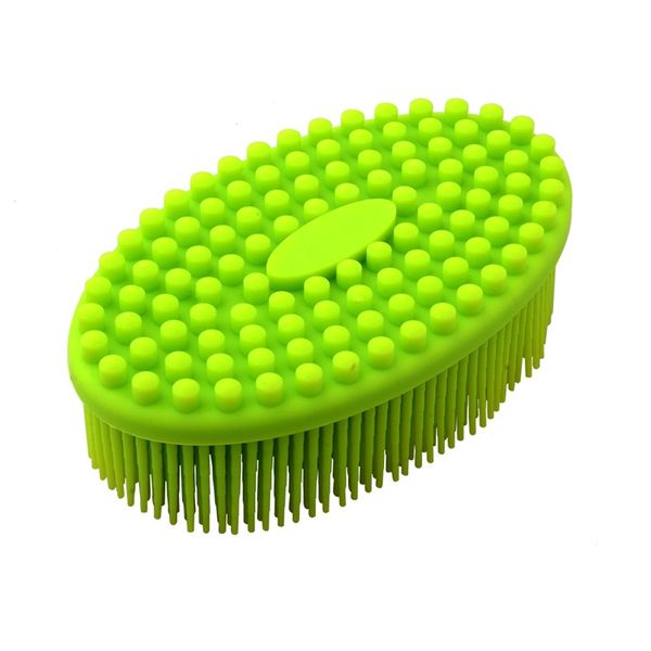 

silicone body brush massage body brushes bath products scrub adults children both suitable soft no shedding 7 5ws b2