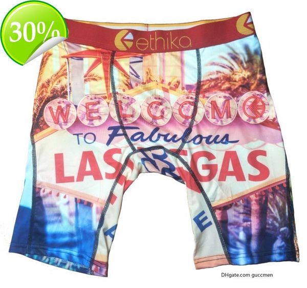 

ethika boxers men women underwear breathable briefs legging sports skate board basketball quick dry printed street fashion n8jv, Black;white