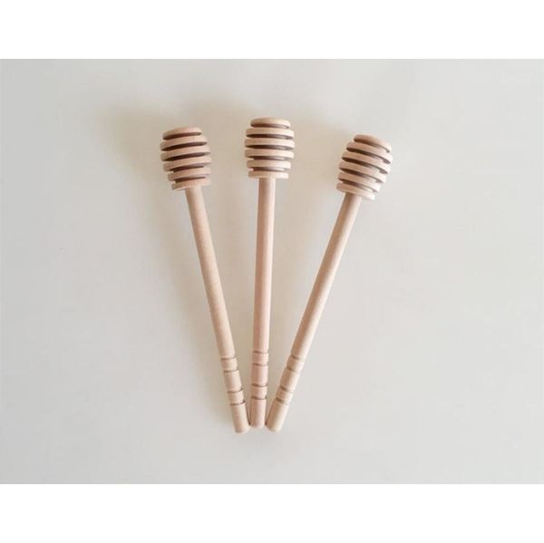 

8cm mini wooden honey stick honey dippers party supply spoon stick ho bbyuen packing2010