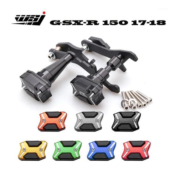 

motorcycle cnc aluminum falling protection frame sliders crash protector for gsxr150 gsxr 150 gsx-r 150 2020 2020 17 18 1 order1