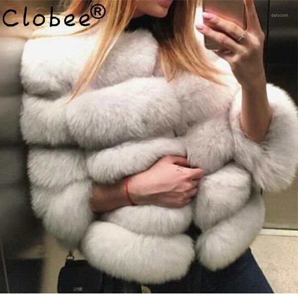 

2020 winter new winter coat imported fur fur short jacket coat the whole leather imitation artificial1, Black
