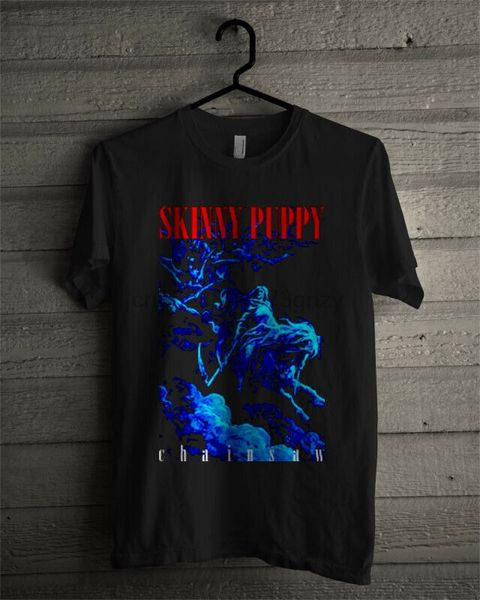 

rare skinny puppy album chainsaw reprint short sleeves cotton hoodie designers t shirts sweatshirt
