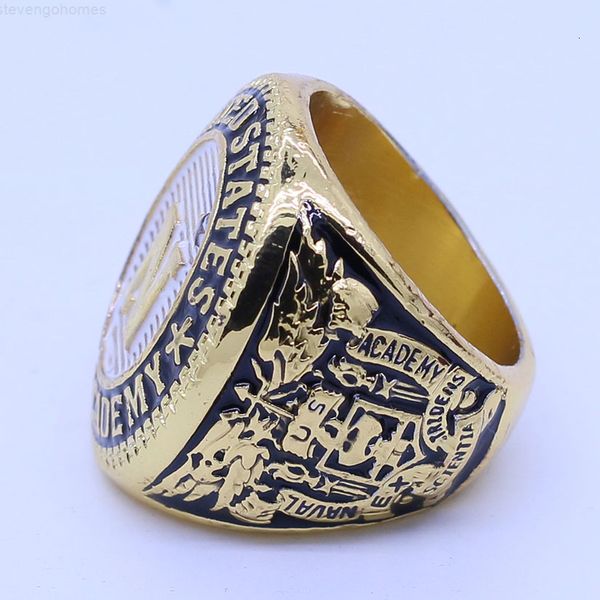 

states naval academy championship ring united, Golden;silver