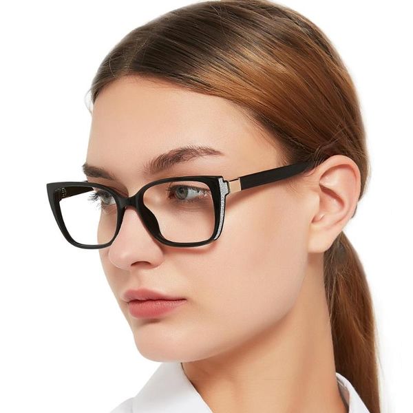 

sunglasses progressive multifocal reading glasses women eat eye blue light blocking hyperopia eyeglasses okulary +2.5 occi chiar, White;black