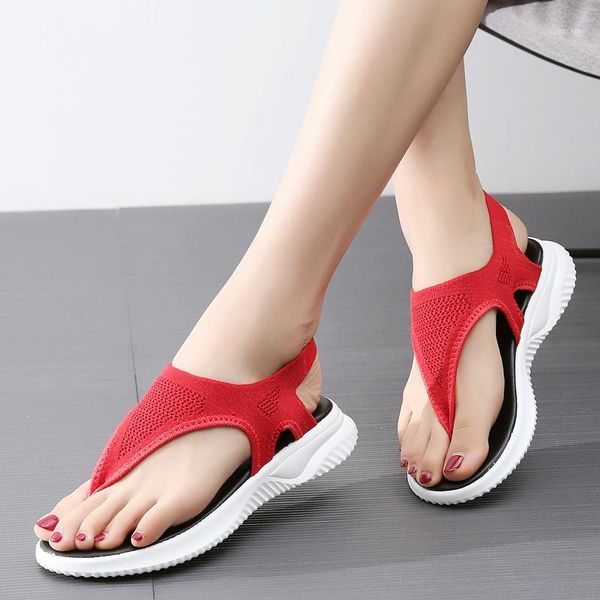 

2020 new fastion summer wedge women sandals open toe gladiator sandals women casual platform rome women's shoes1, Black