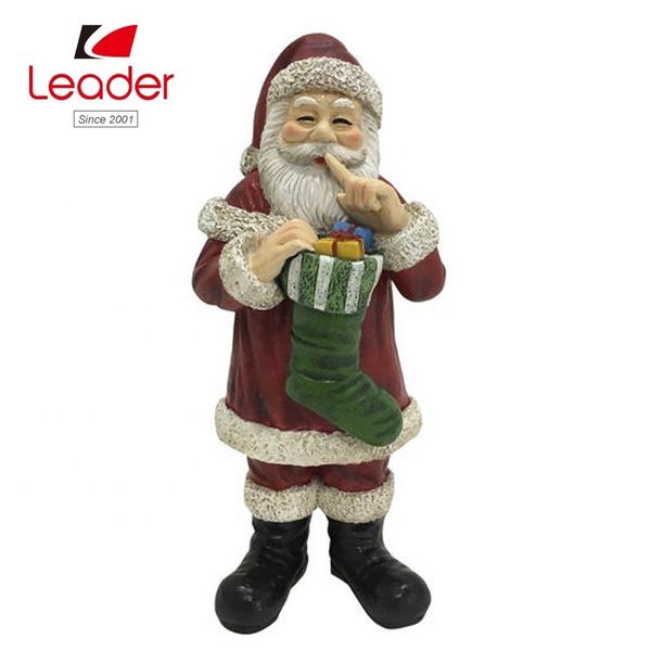 

supplies christmas decoration resin santa country claus