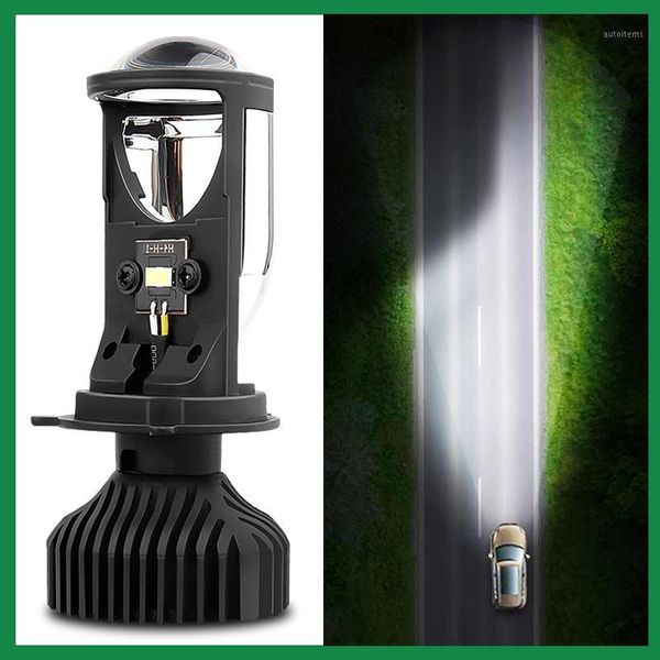 

hl mini lens led h4 car bulbs projector h4 led headlight bulbs 12v auto lamps 12000lm 5500k 100w csp chips1