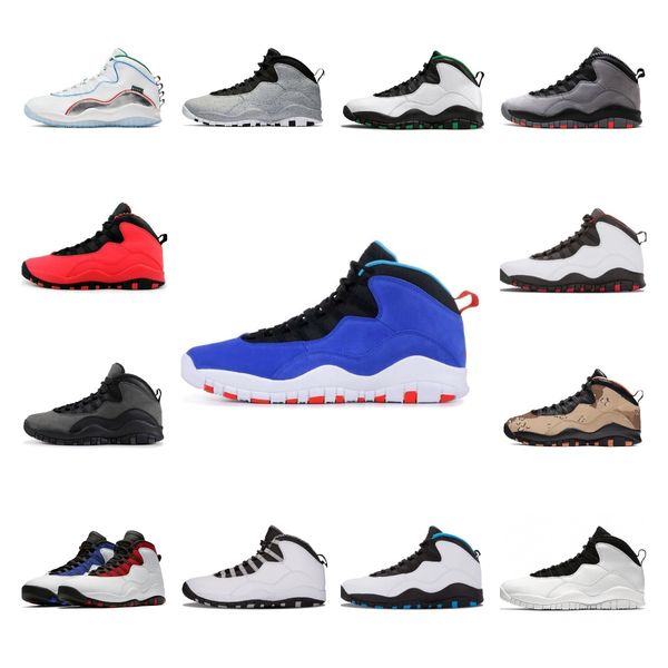 

jumpman  10s basketball shoes designer retro shoe seattle cement wings tinker cement westbrook men air trainers sneaker sports trainer, Black