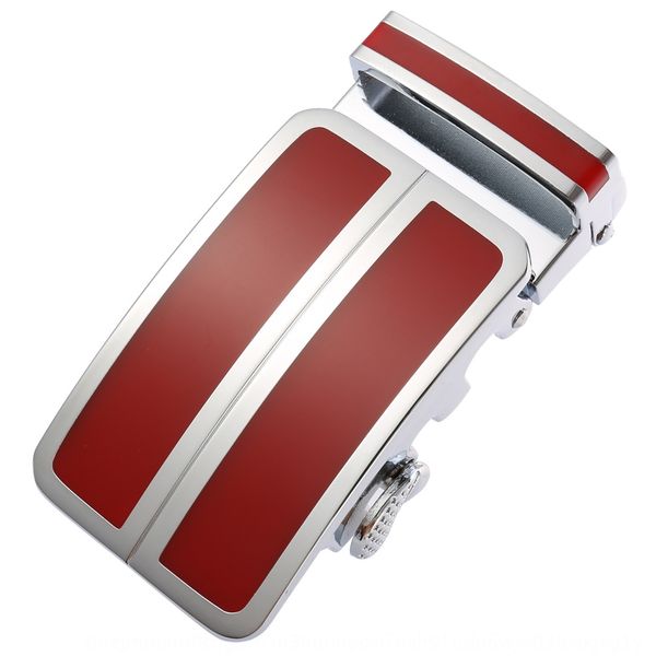 

1iktk belt all-match men's zinc alloy head business ly36-0074 business all-match men's belt zinc alloy automatic head beltautomati, Slivery;black