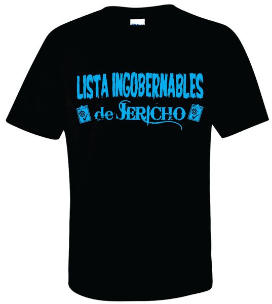 

lista ingobernables de jericho t-shirt -xs-xxxl- m f alpha club bullet chris sport hooded sweatshirt hoodie