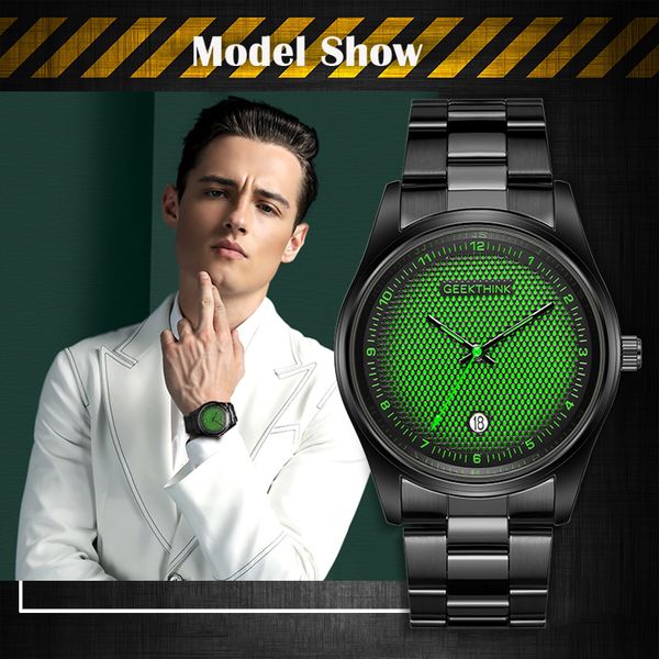 

fashion casual creative honeycomb men's watch stainless steel calendar quartz wristwatch male sport clock relogio masculino 31, Slivery;brown