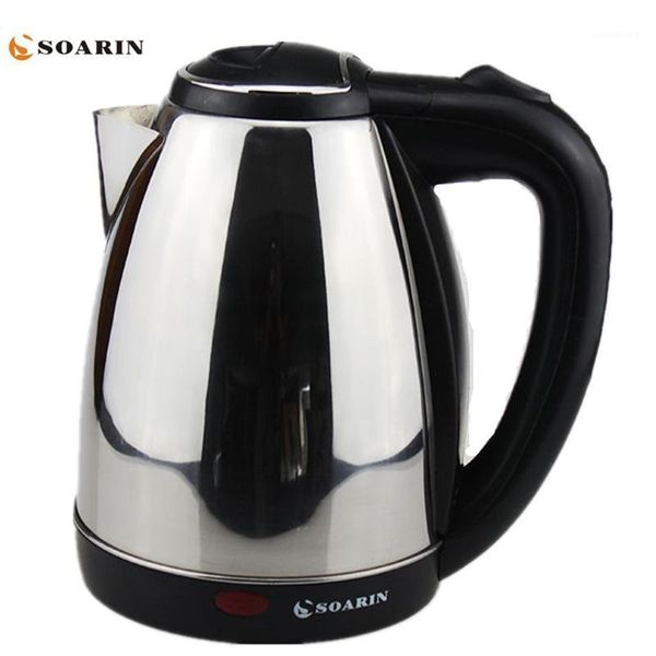 

220v kettle 2l stainless steel electric kettle 2000w water boiler quick heating auto power-off protection kitchen home1