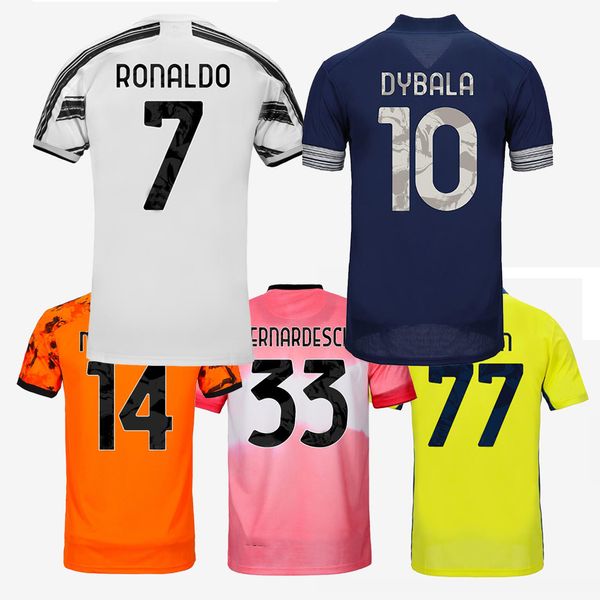 

2020-21 сезон дом и подальше и вторых лет и вратарь роналду дыбала кулусевский буффон фан джерси высокое качество джерси выберите flocking, Black;yellow