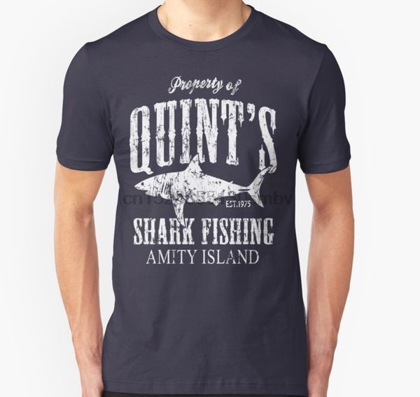 

men tshirt quints shark fishing amity island t shirt women t-shirt tees sport hooded sweatshirt hoodie