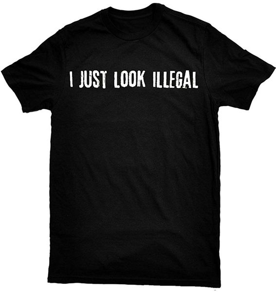 

i just look illegal t-shirt worn by sergio men t-shirt fashion o-neck t shirt brand men's tee shirt sport hooded sweatshirt hoodie