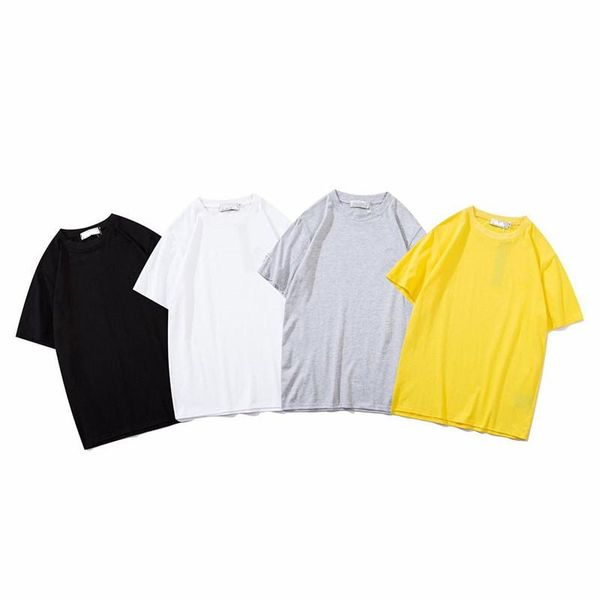 

2020, the new summer embroidered short-sleeved t-shirt, men and women all match lovers pure cotton short-sleeved, White