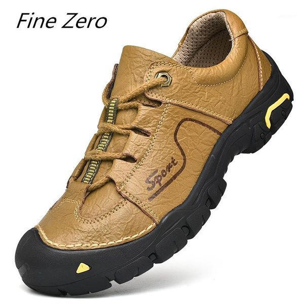 

new arrival classics style boots men hiking shoes lace up men sport shoes outdoor jogging trekking sneakers fast, Black
