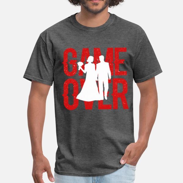 

game over soon to be married gift idea t-shirt t shirt diy retro slim fit tracksuit hoodie sweatshirt