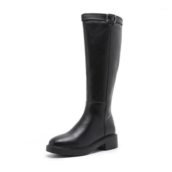 

new round toe mixed colors metal rivet womens flat boots printed lace up buckle knight boots fashion female high1, Black