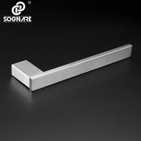 

bathroom 304 stainless steel bathroom accessories set single towel barrobe hookpaper holder 4pcs set black bath hardware sets bbysgj