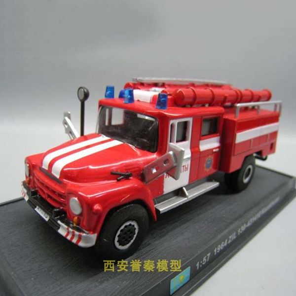 

1/57 1964 zil 130 431410 kazakhstan fire truck model toy cars alloy engineering die cast collection toys car