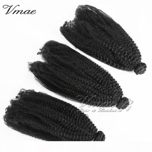 

vmae 100% unprocessed new arrival brazilian virgin hair burmese 4a 4b 4c deep wave hair weft weave piece hair extensions natrural soft, Black