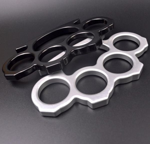

dhl ship new outdoor safety rope emergency gear four-finger tool stainless steel ring hand clasp boxing protective gear fy4453125