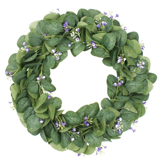 

emulation wreath decorative home garland door hanging wreath pendant prop
