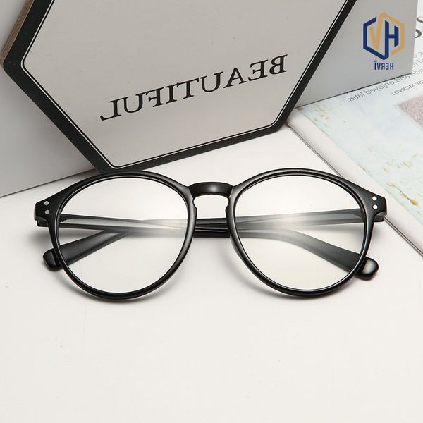 

round rivets myopia glasses men women square nearsighted eyeglasses anti blue light -1.0 -1.5 -2.0 -2.5 -3.0 -3.5 -4.0 -4.5 -6.0